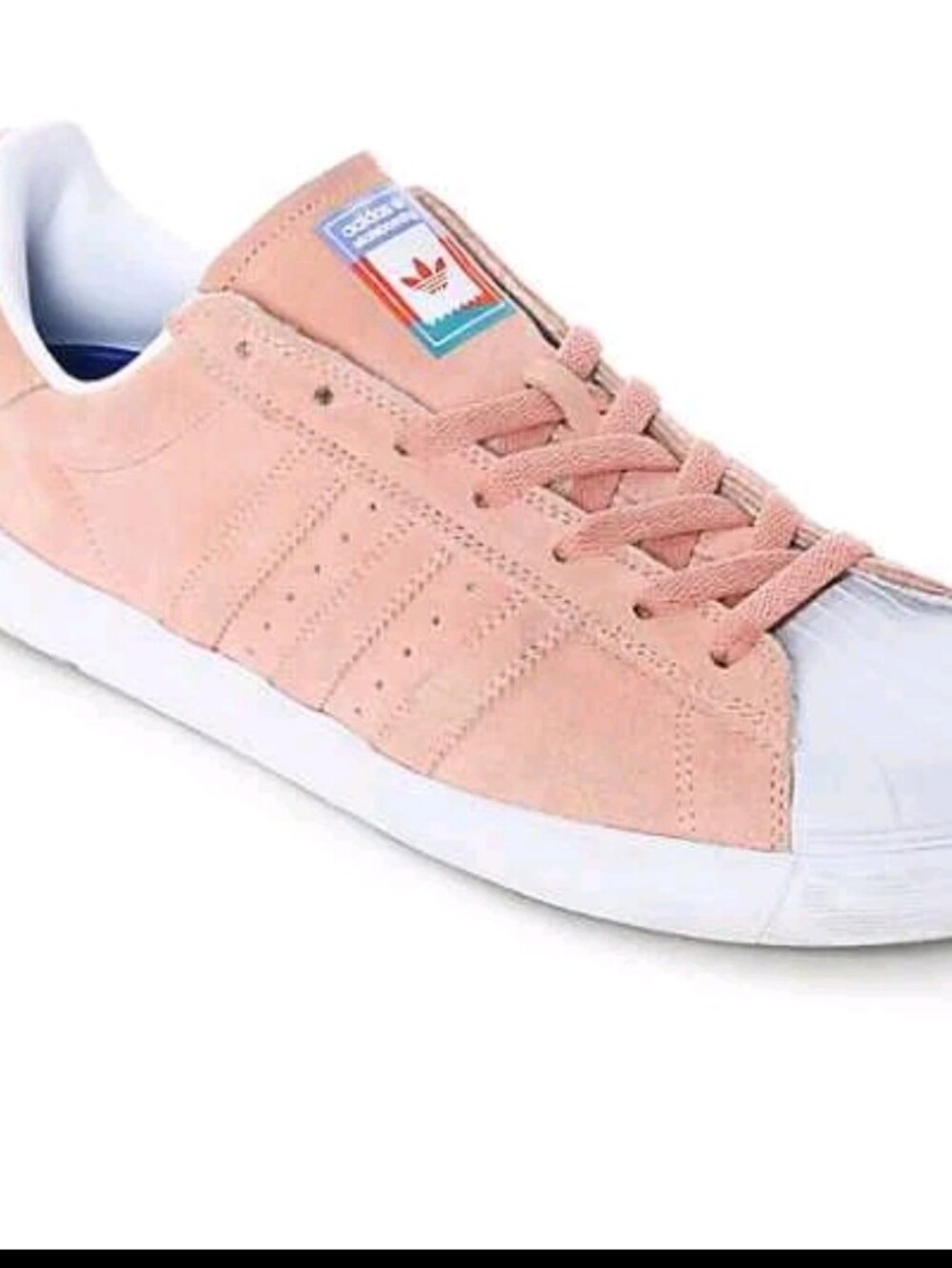 Adidas Superstar Vulc ADV Skate Shoe - Pink. Men 7.5
